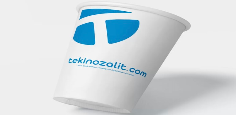 Baskılı Karton Bardak